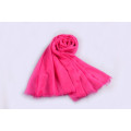 Top Quality Super Soft Solid Color Plain Cashmere pashmina shawl For Woman